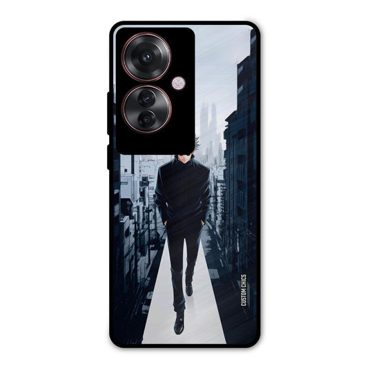 Attitude Gojo Oppo F25 Pro Mobile Back Cover - Anime PrintShield Case