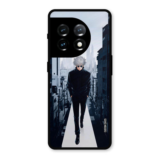 Attitude Gojo OnePlus 11 Mobile Back Cover - Anime PrintShield Case