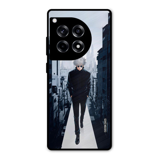Attitude Gojo OnePlus 12R Mobile Back Cover - Anime PrintShield Case