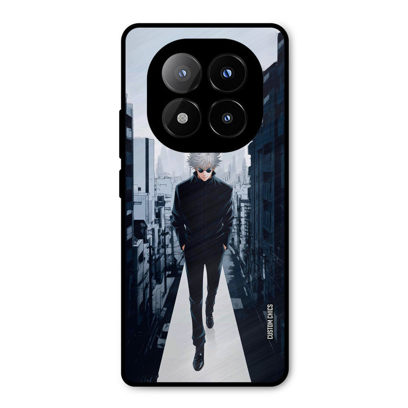 Attitude Gojo Redmi Note 14 Pro Plus 5G Mobile Back Cover - Anime PrintShield Case