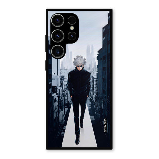 Attitude Gojo Samsung Galaxy S23 Ultra Mobile Back Cover - Anime PrintShield Case