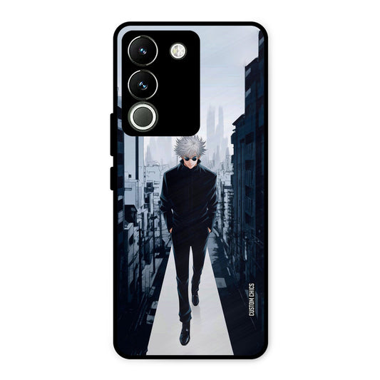 Attitude Gojo Vivo Y200 Mobile Back Cover - Anime PrintShield Case