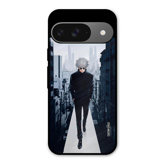Attitude Gojo Google Pixel 9 Mobile Back Cover - Anime PrintShield Case