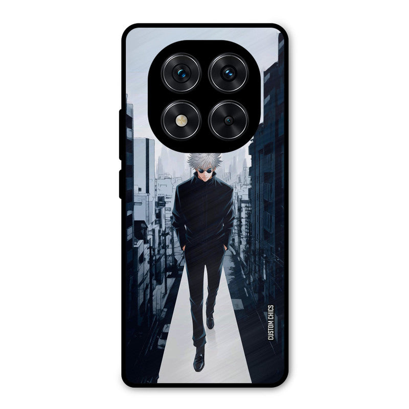 Attitude Gojo Redmi Note 14 Pro Mobile Back Cover - Anime PrintShield Case