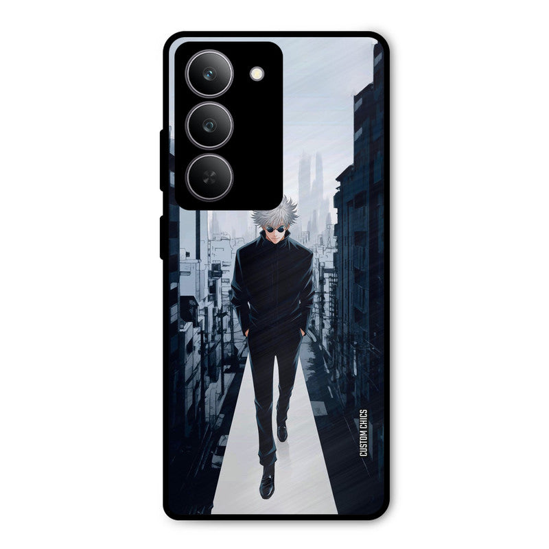 Attitude Gojo Realme 14x Mobile Back Cover - Anime PrintShield Case
