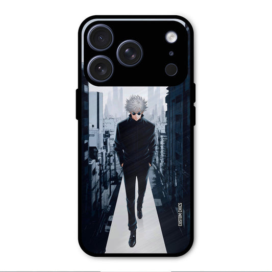 Attitude Gojo iPhone 17 Pro Max Mobile Back Cover - Anime PrintShield Case