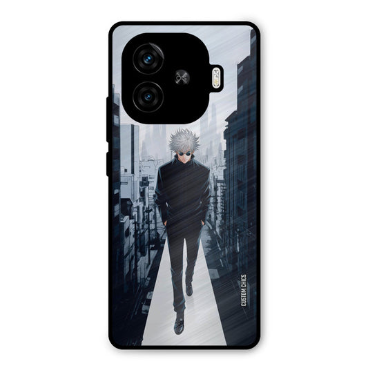 Attitude Gojo iQoo Z9 Turbo Mobile Back Cover - Anime PrintShield Case