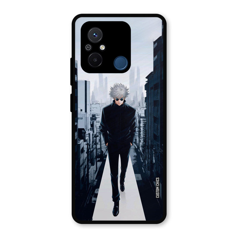 Attitude Gojo Redmi 12c Mobile Back Cover - Anime PrintShield Case