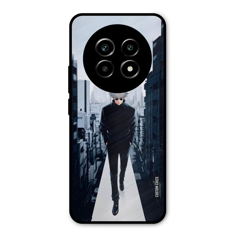 Attitude Gojo Realme 13 Pro Mobile Back Cover - Anime PrintShield Case