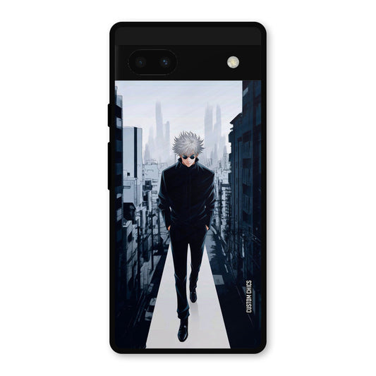 Attitude Gojo Google Pixel 6a Mobile Back Cover - Anime PrintShield Case