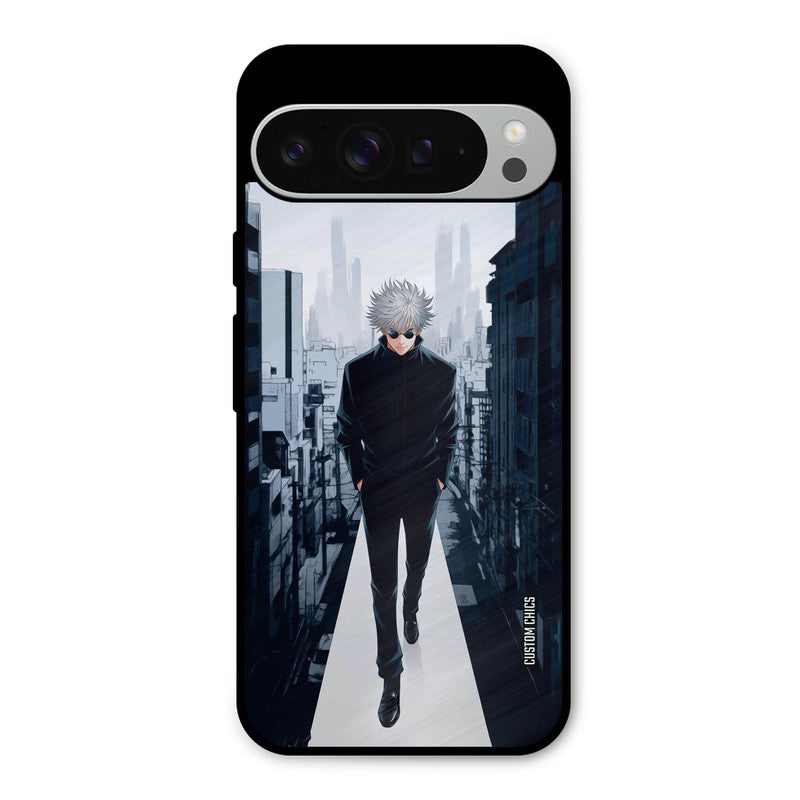 Attitude Gojo Google Pixel 9 Pro XL Mobile Back Cover - Anime PrintShield Case
