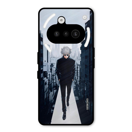 Attitude Gojo Nothing Phone 3A Mobile Back Cover - Anime PrintShield Case