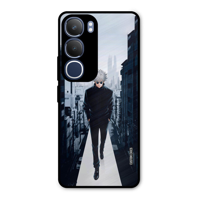 Attitude Gojo Vivo Y29 Mobile Back Cover - Anime PrintShield Case