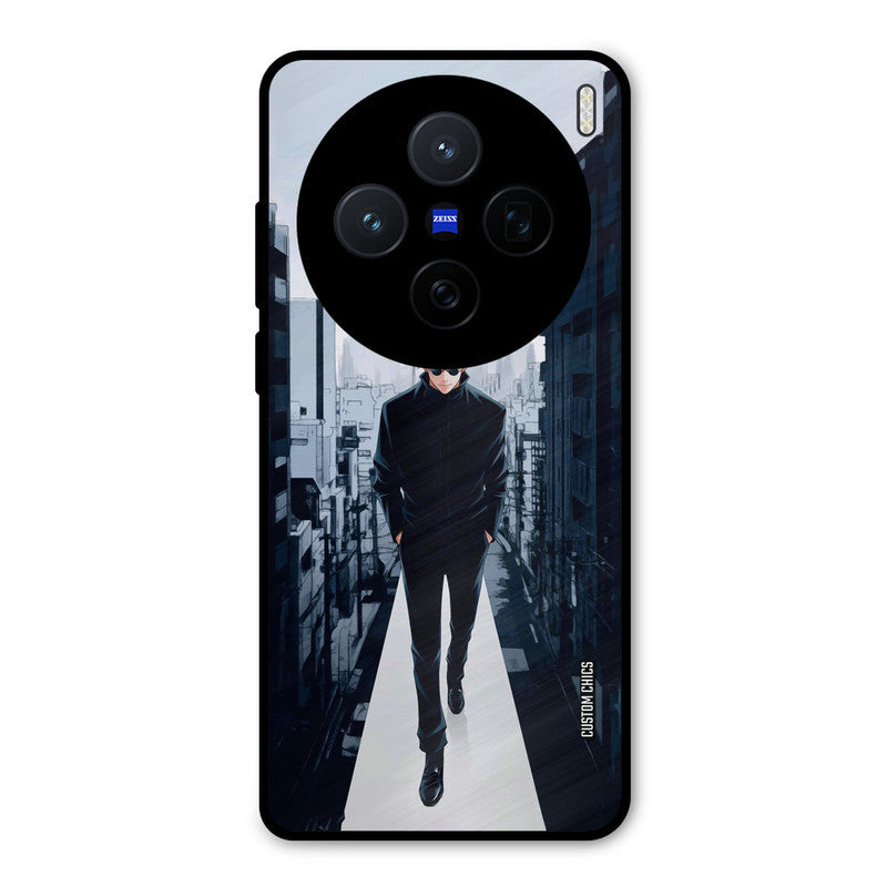 Attitude Gojo Vivo X200 Mobile Back Cover - Anime PrintShield Case