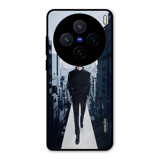 Attitude Gojo Vivo X200 Mobile Back Cover - Anime PrintShield Case