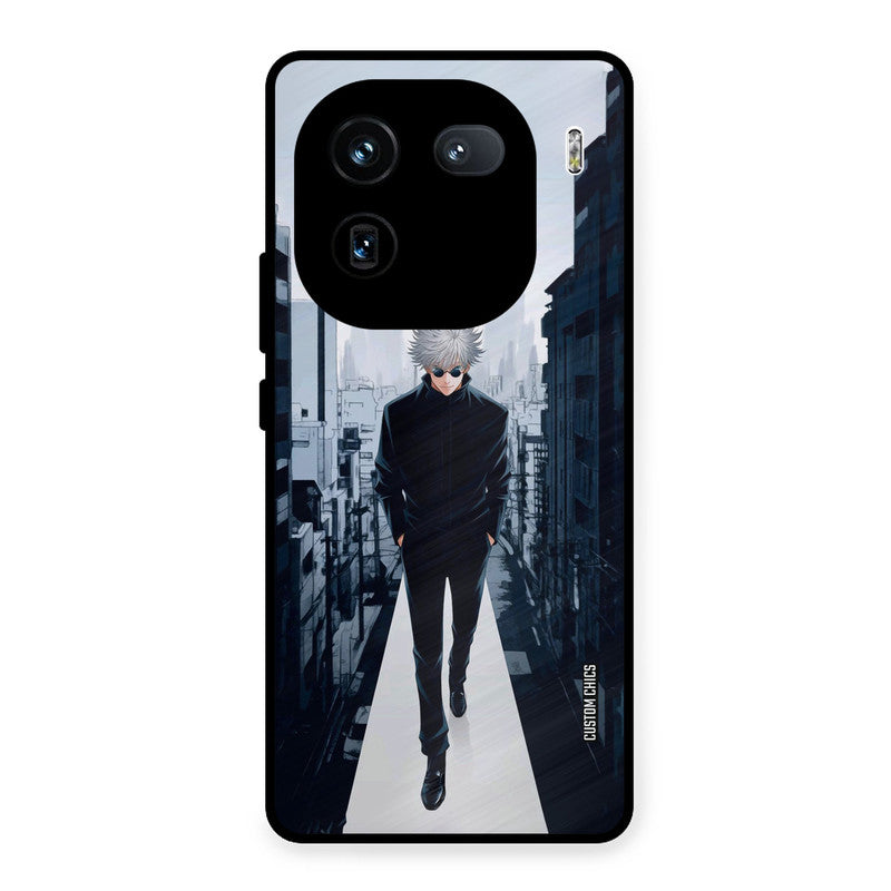Attitude Gojo iQOO 12 Mobile Back Cover - Anime PrintShield Case