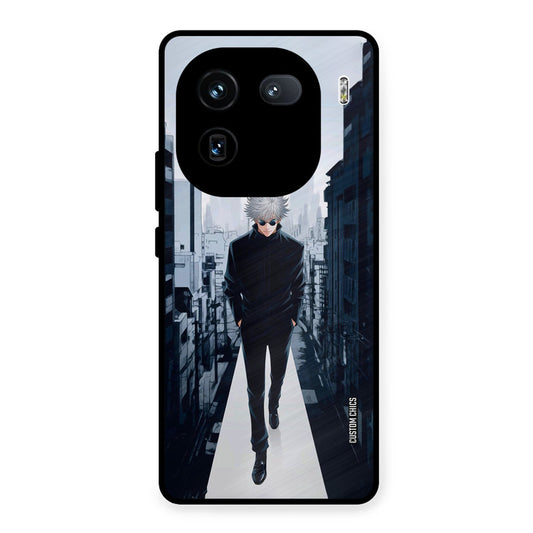 Attitude Gojo iQOO 12 Mobile Back Cover - Anime PrintShield Case