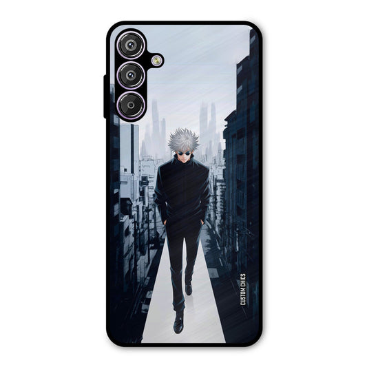 Attitude Gojo Samsung Galaxy M15 Mobile Back Cover - Anime PrintShield Case