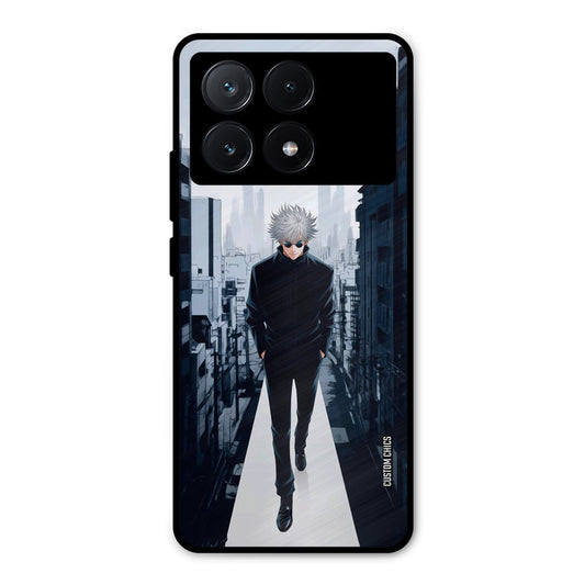 Attitude Gojo Poco X6 Pro Mobile Back Cover - Anime PrintShield Case