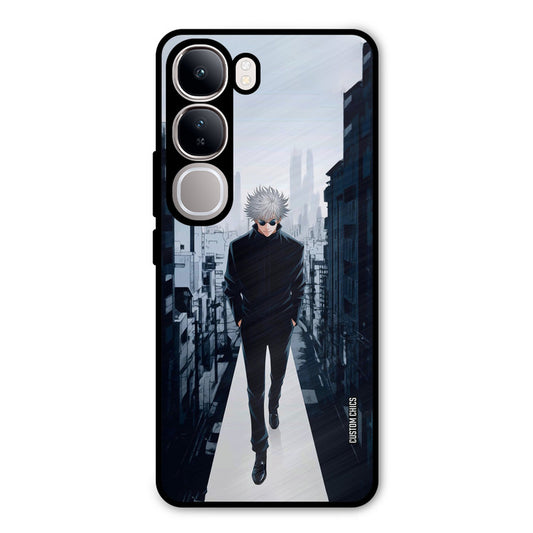 Attitude Gojo Vivo Y300 Mobile Back Cover - Anime PrintShield Case