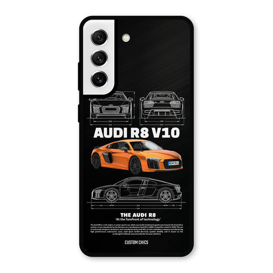 Audi R8 Samsung Galaxy S21 FE 5G Mobile Back Cover - Car&Bike PrintShield Case