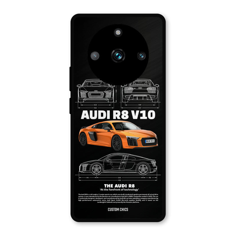 Audi R8 Realme 11 Pro Plus Mobile Back Cover - Car&Bike PrintShield Case