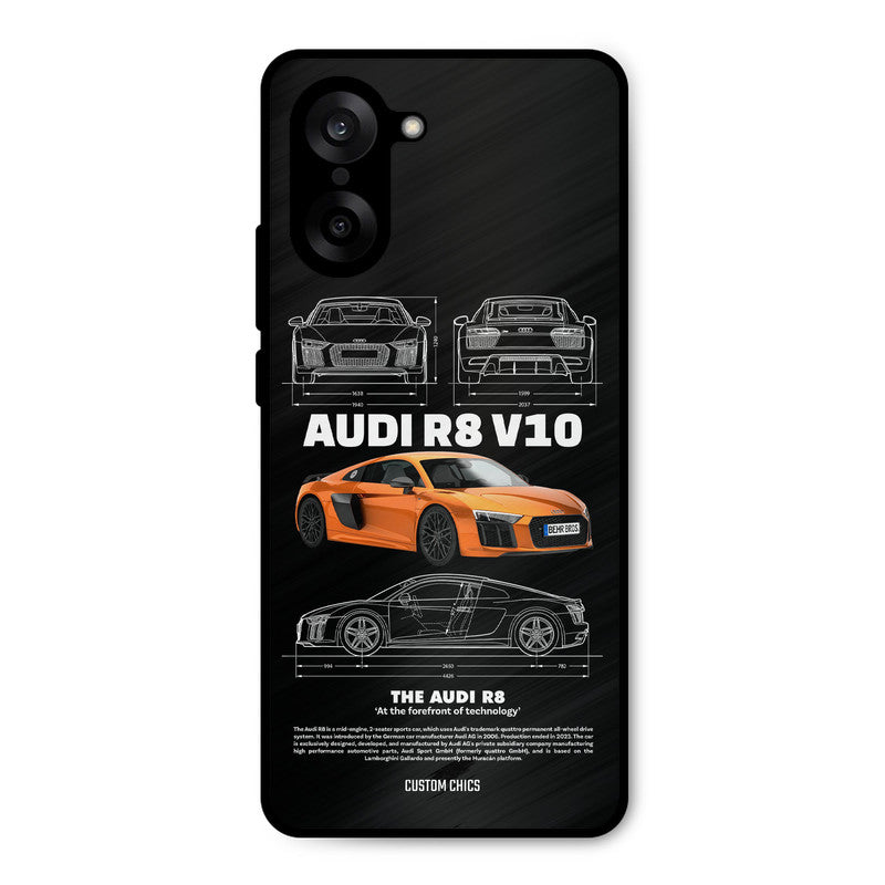 Audi R8 Oneplus Nord CE5 Mobile Back Cover - Car&Bike PrintShield Case
