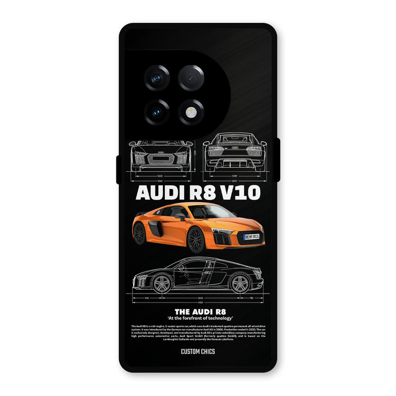 Audi R8 OnePlus 11R Mobile Back Cover - Car&Bike PrintShield Case