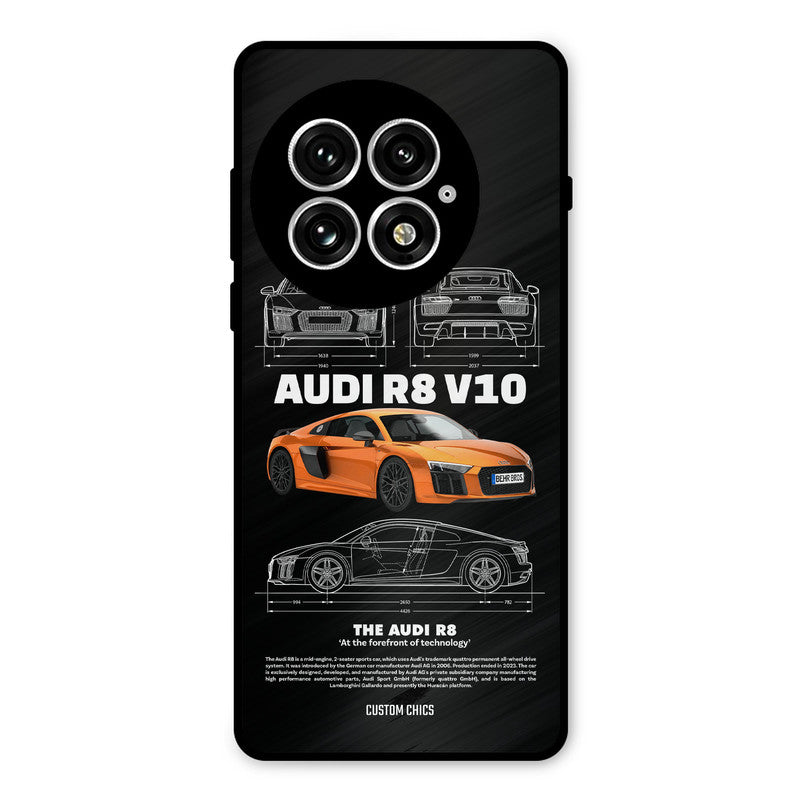 Audi R8 Oneplus 13 Mobile Back Cover - Car&Bike PrintShield Case