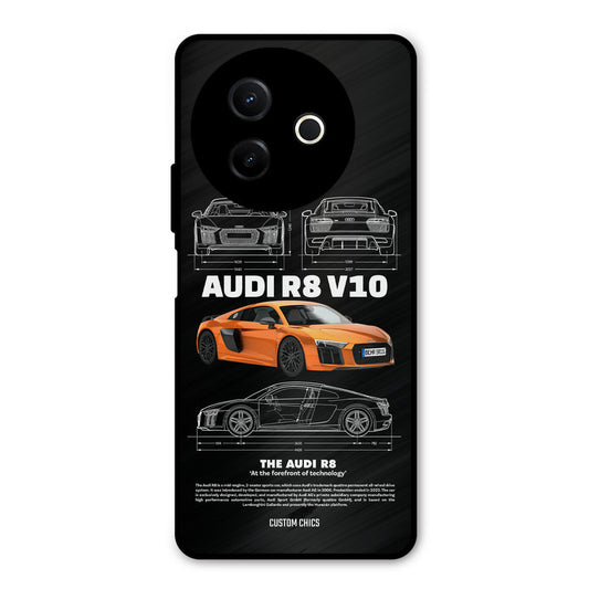 Audi R8 Vivo Y39 Mobile Back Cover - Car&Bike PrintShield Case