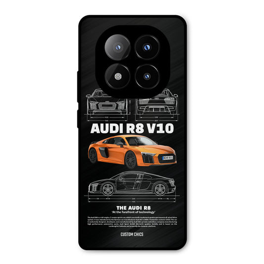 Audi R8 Redmi Note 14 Pro Plus 5G Mobile Back Cover - Car&Bike PrintShield Case