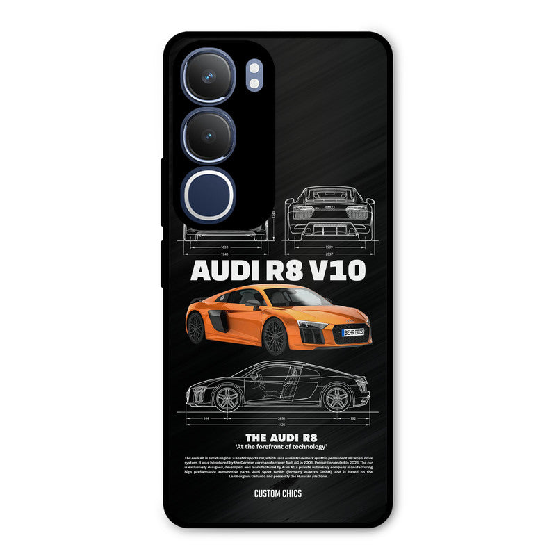 Audi R8 Vivo Y29 Mobile Back Cover - Car&Bike PrintShield Case