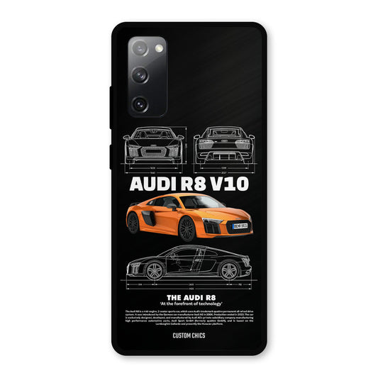 Audi R8 Samsung Galaxy S20 FE Mobile Back Cover - Car&Bike PrintShield Case