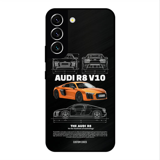 Audi R8 Samsung Galaxy S22 Mobile Back Cover - Car&Bike PrintShield Case
