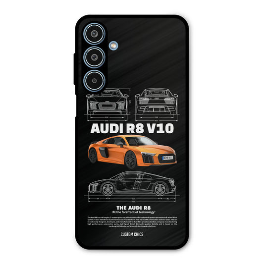 Audi R8 Samsung Galaxy M35 5G Mobile Back Cover - Car&Bike PrintShield Case