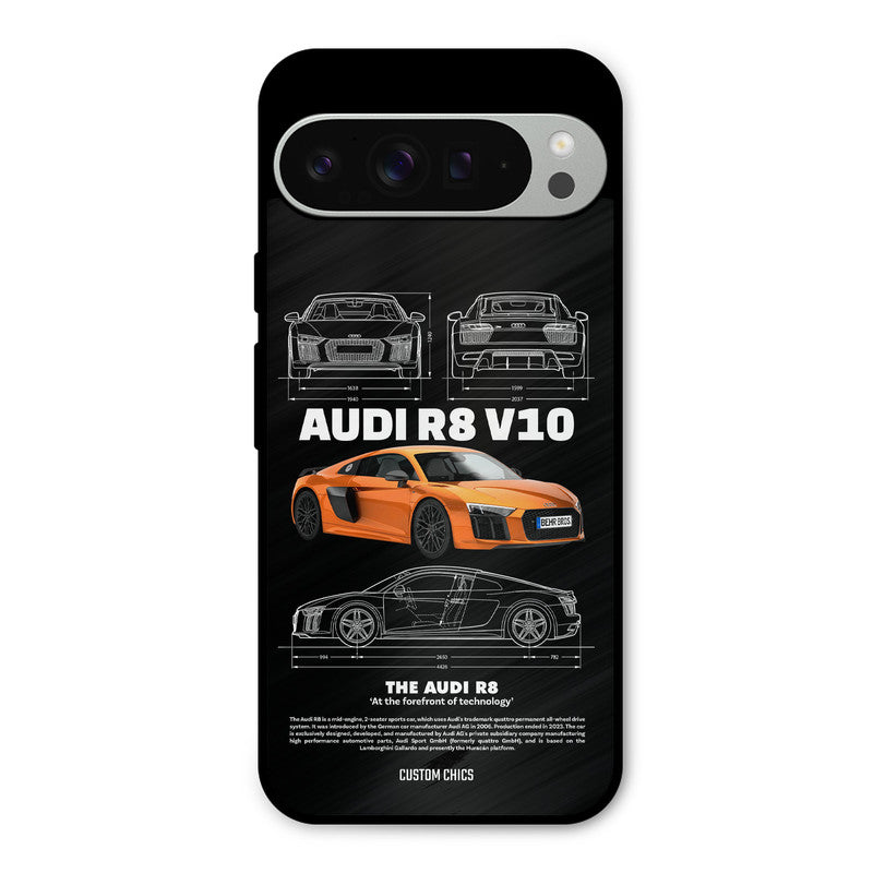 Audi R8 Google Pixel 9 Pro XL Mobile Back Cover - Car&Bike PrintShield Case