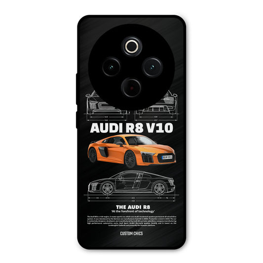 Audi R8 iQoo Z10 Mobile Back Cover - Car&Bike PrintShield Case