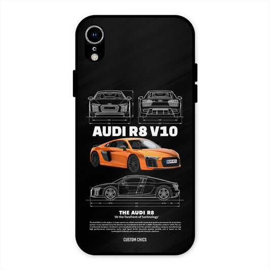 Audi R8 iPhone XR Mobile Back Cover - Car&Bike PrintShield Case