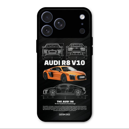 Audi R8 iPhone 17 Pro Max Case – Premium PrintShield Mobile Cover
