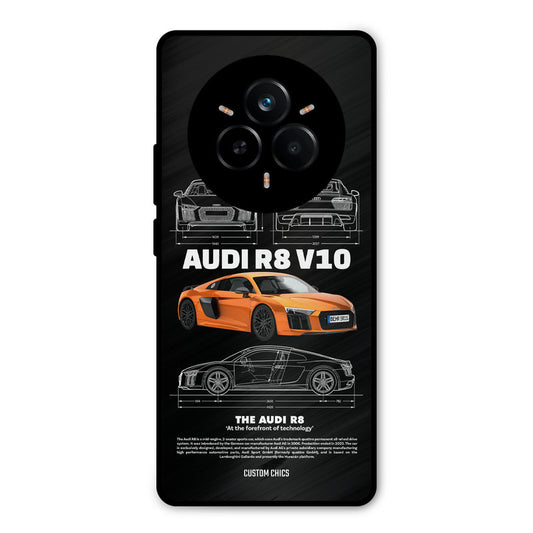 Audi R8 Realme 14 Pro Mobile Back Cover - Car&Bike PrintShield Case