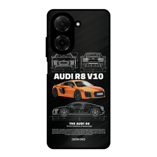 Audi R8 Redmi A5 4G Mobile Back Cover - Car&Bike PrintShield Case