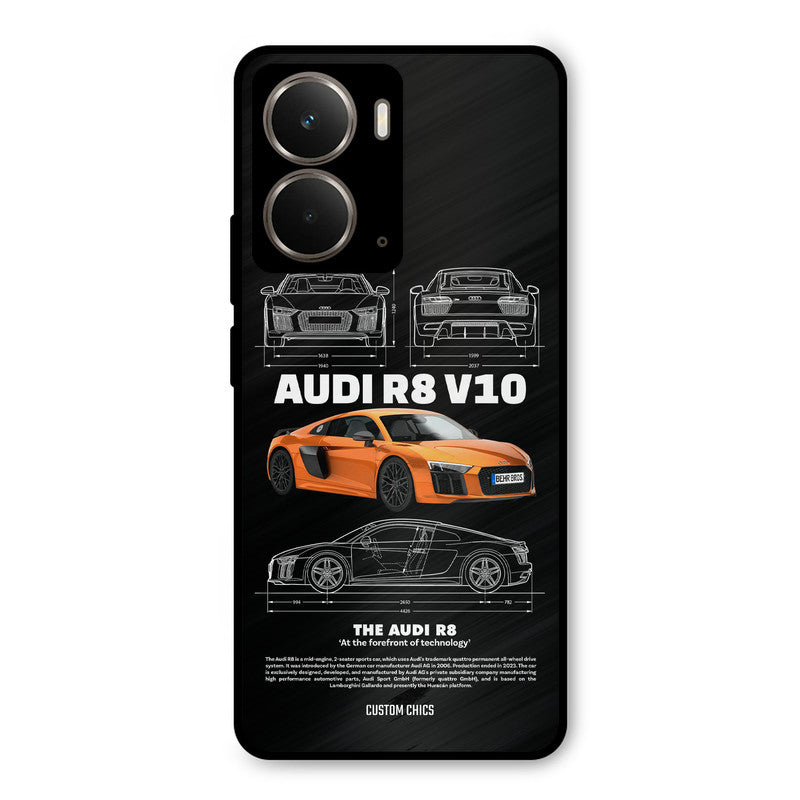 Audi R8 Realme P3 Mobile Back Cover - Car&Bike PrintShield Case
