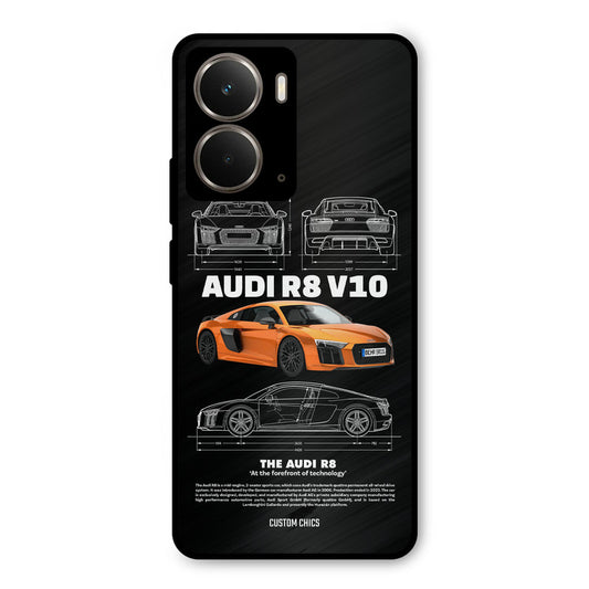 Audi R8 Realme P3 Mobile Back Cover - Car&Bike PrintShield Case