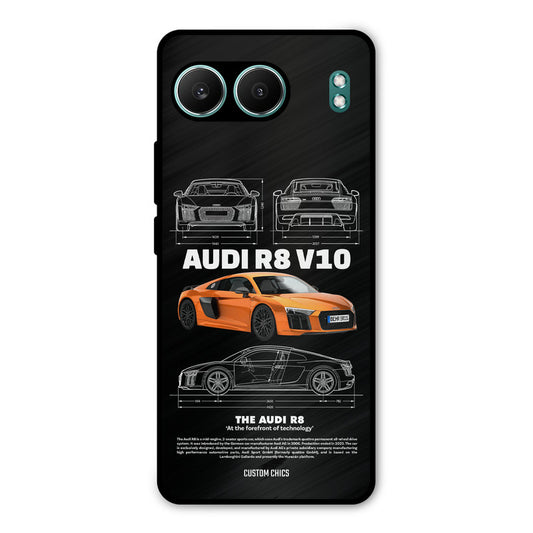 Audi R8 OnePlus Nord 4 Mobile Back Cover - Car&Bike PrintShield Case