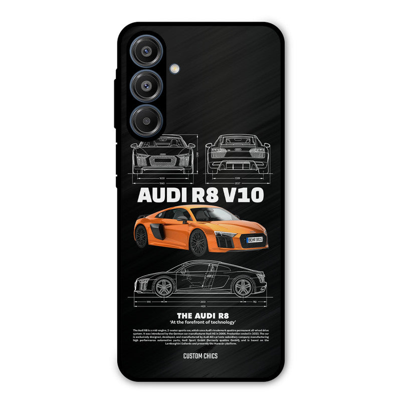 Audi R8 Samsung Galaxy A16 5G Mobile Back Cover - Car&Bike PrintShield Case