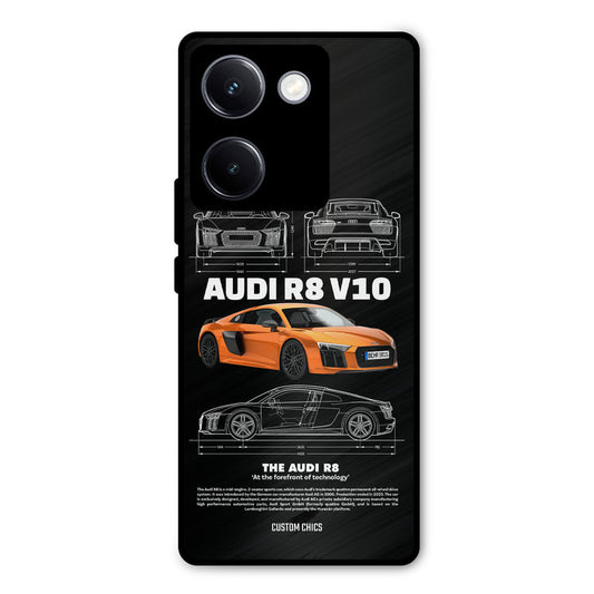 Audi R8 Vivo Y300 Plus Mobile Back Cover - Car&Bike PrintShield Case