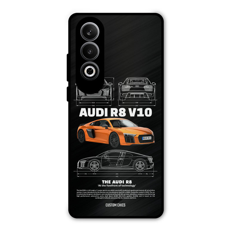Audi R8 OnePlus Nord CE4 Mobile Back Cover - Car&Bike PrintShield Case