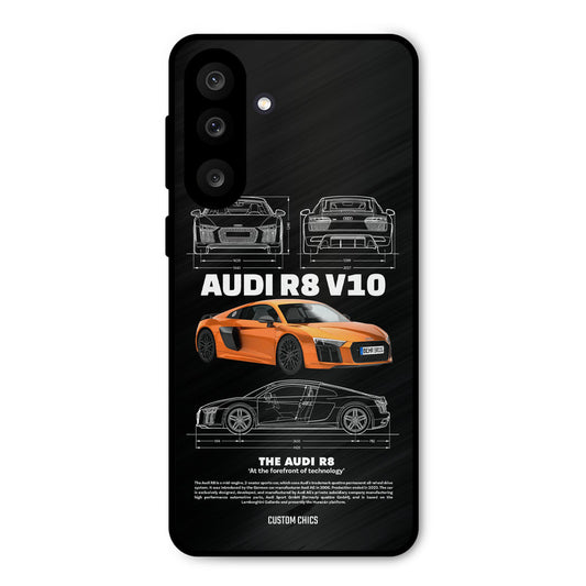 Audi R8 Samsung Galaxy M56 Mobile Back Cover - Car&Bike PrintShield Case