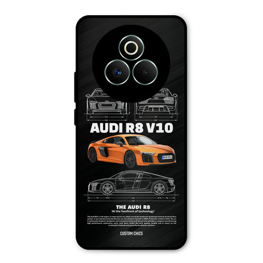 Audi R8 Realme P3 Pro 5G Mobile Back Cover - Car&Bike PrintShield Case