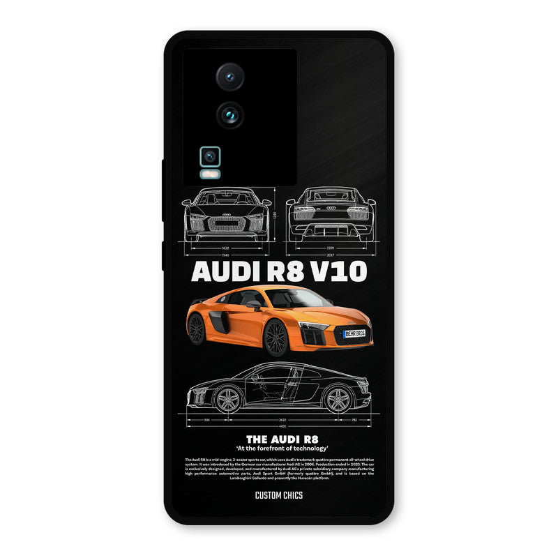 Audi R8 IQOO Neo 7 Mobile Back Cover - Car&Bike PrintShield Case
